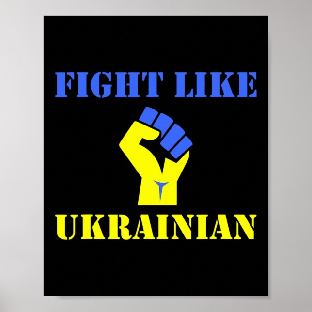 Fight Like Ukrainian  Poster (Front)