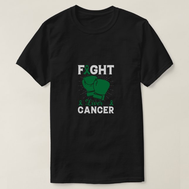 fight liver cancer T-Shirt (Design Front)
