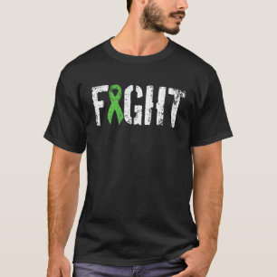 Fight Mental Illness Military Style Awareness Rib T-Shirt