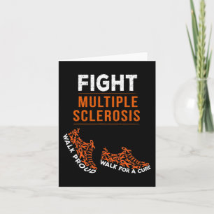 Fight Multiple Sclerosis Ms Awareness Warrior Ribb Card