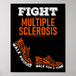 Fight Multiple Sclerosis Walk Proud Family MS Poster