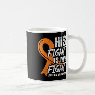 Fight My Fight Leukaemia Awareness Ribbon Leukaemi Coffee Mug