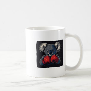 Fight Night With Koala Bear In Gloves Costume  Coffee Mug