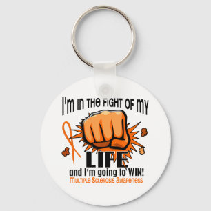 Fight Of My Life 2 Multiple Sclerosis Key Ring