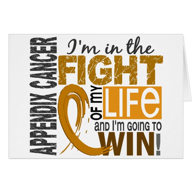 Fight Of My Life Appendix Cancer (Front Horizontal)