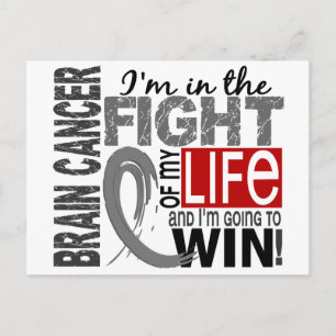 Fight Of My Life Brain Cancer Postcard