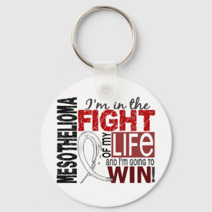 Fight Of My Life Mesothelioma Key Ring