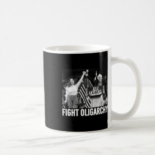 Fight Oligarchy Bernie Sanders And Aoc Freedom Us Coffee Mug