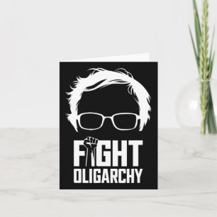 Fight Oligarchy Feminist Resist Card