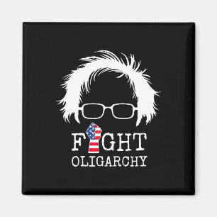 Fight Oligarchy Sanders And Aoc Freedom Us Anti Tr Magnet