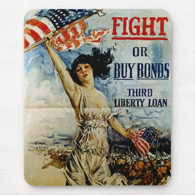 Fight or Buy Bonds Mouse Pad (Front)