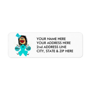 Fight Ovarian Cancer Return Address Label