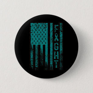 Fight Post Traumatic Stress Disorder Awareness  6 Cm Round Badge