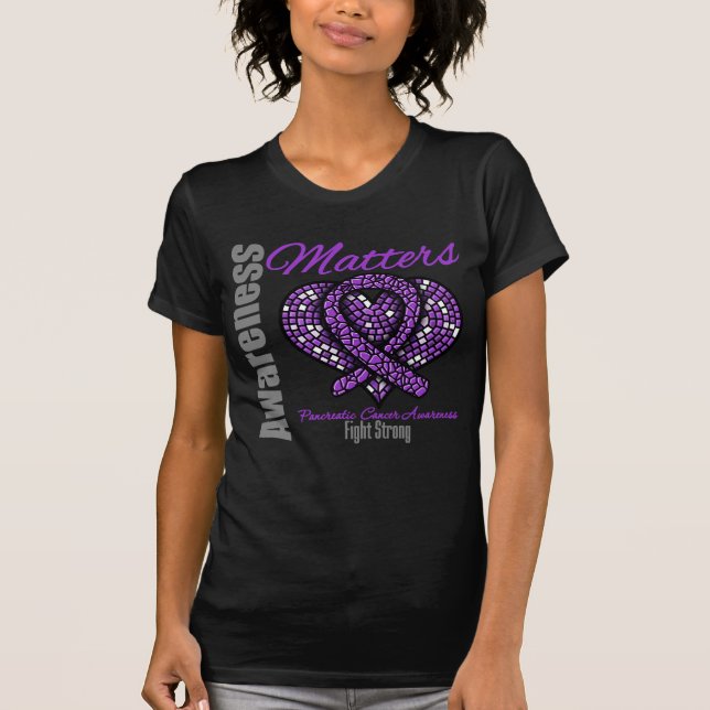 Fight Strong - Pancreatic Cancer T-Shirt (Front)