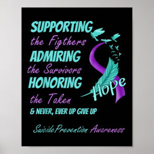 Fight Suicide Awareness Prevention You _5  Poster