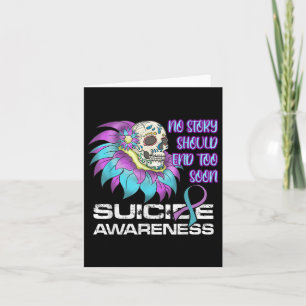 Fight Suicide Awareness Prevention You _6  Card