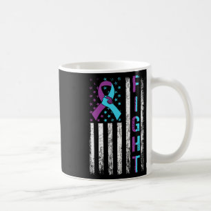 Fight Suicide Prevention Awareness American Flag R Coffee Mug