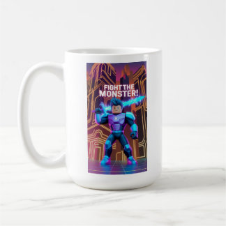Fight the monster  coffee mug