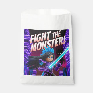 Fight the monster  favour bag