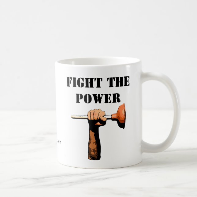 Fight the Power Coffee Mug (Right)