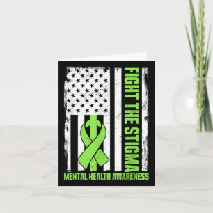 Fight The Stigma Mental Health Awareness Card