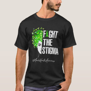 Fight The Stigma Mental Health Awareness Christmas T-Shirt