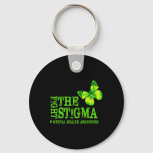 Fight The Stigma Mental Health Awareness Month Key Ring