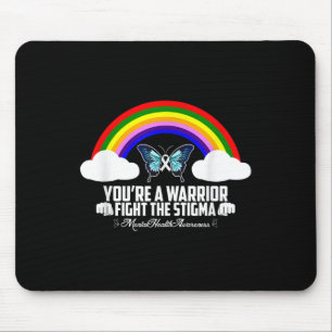 Fight The Stigma- Mental Health Awareness Month Mouse Pad