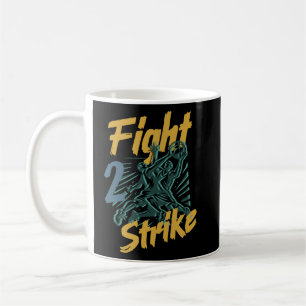 Fight to Strike Basketball Graphic Coffee Mug