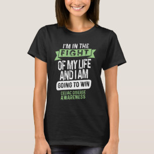 Fight to Win Celiac Disease Awareness Supporter Ri T-Shirt