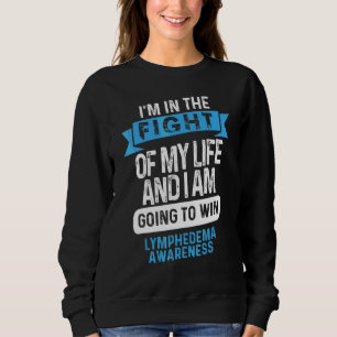 Fight to Win Lymphedema Awareness Supporter Ribbon Sweatshirt