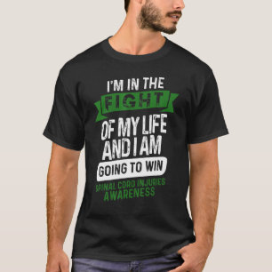 Fight to Win Spinal Cord Injuries Awareness Suppor T-Shirt