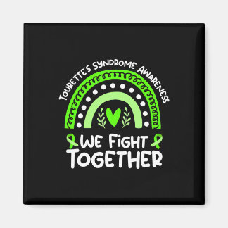 Fight Together Awareness Month Tourette's Syndrome Magnet