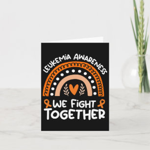 Fight Together Leukaemia Awareness Leukaemia 3 Card