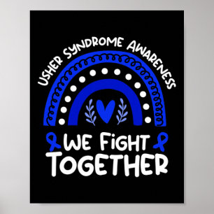 Fight Together Usher Syndrome Awareness Usher Synd Poster