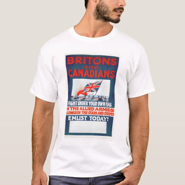 Fight Under Your Own Flag (US02106) T-Shirt (Front)