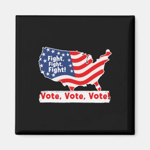 Fight Vote For Trump Presidential Election Magnet