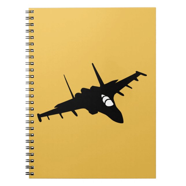 fighter aircraft notebook (Front)