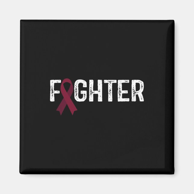 Fighter Brain Aneurysm Awareness  Magnet (Front)