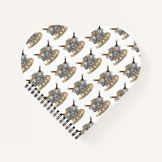 Fighter Dice Design Notebook (Front)