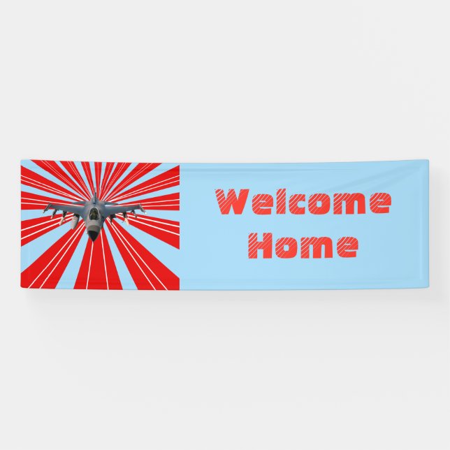 Fighter Jet Banner (Horizontal)