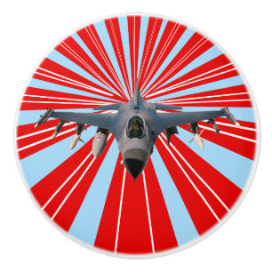 Fighter Jet Ceramic Knob