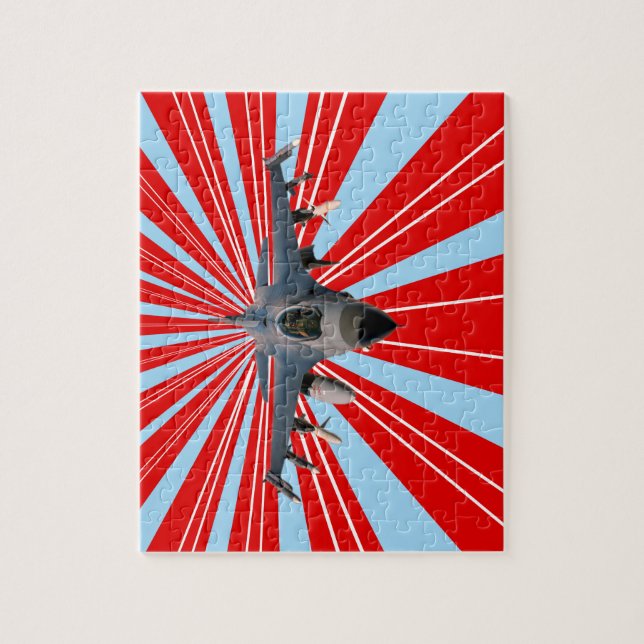 Fighter Jet Jigsaw Puzzle (Vertical)