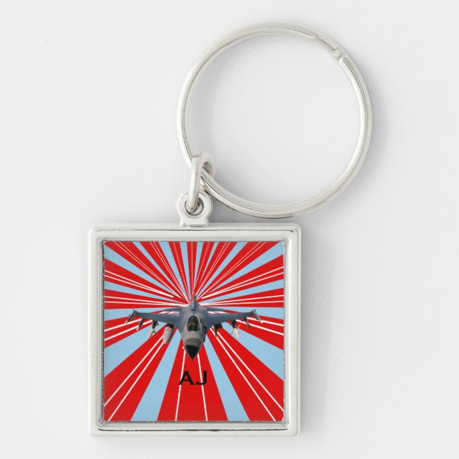 Fighter Jet Key Ring (Front)