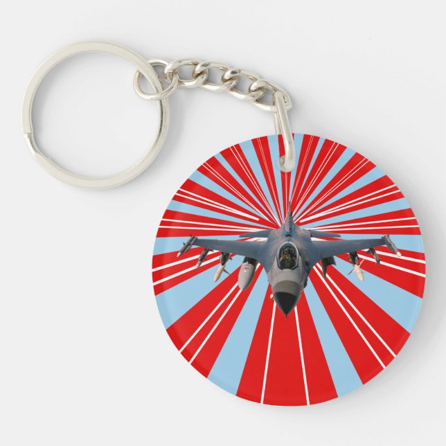 Fighter Jet Key Ring (Front)