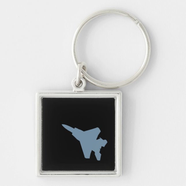 Fighter Jet Keychain (Front)
