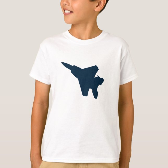 Fighter Jet Kids Shirt (Front)