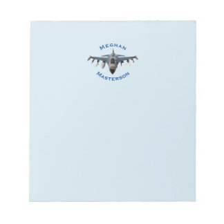 Fighter Jet Notepad