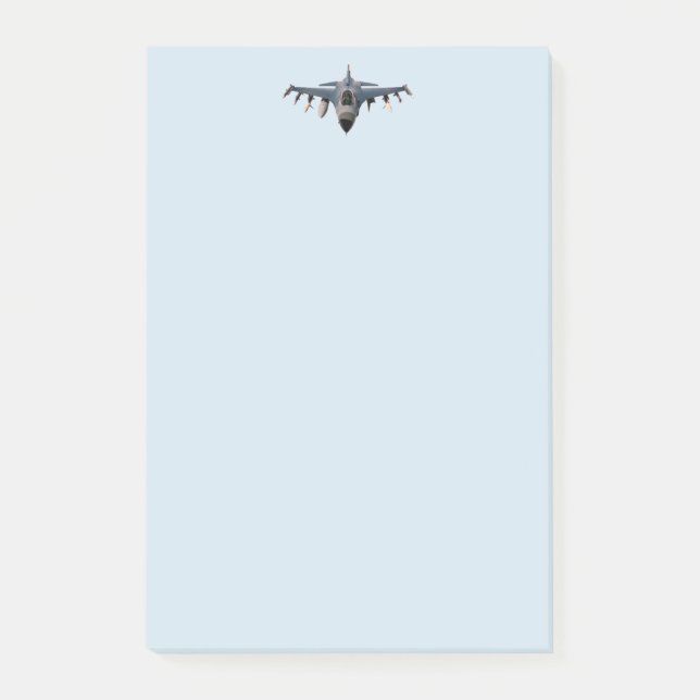 Fighter Jet Post-it Notes (Front)