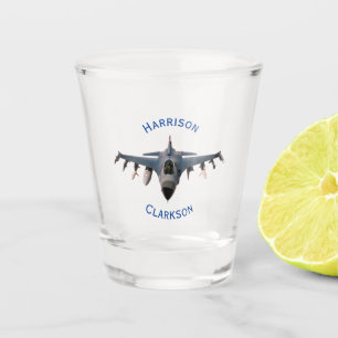 Fighter Jet Shot Glass